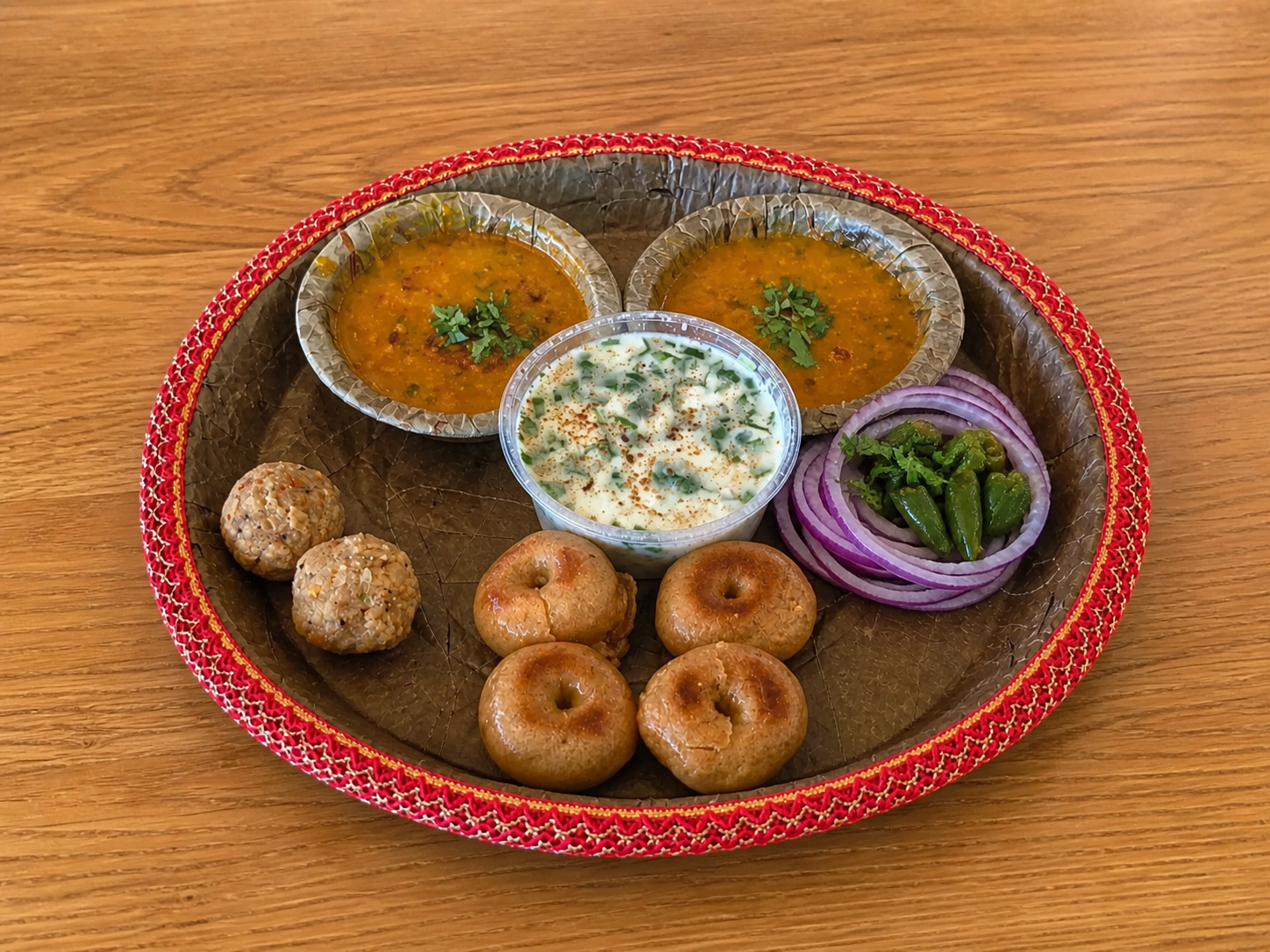 Dal Bati Churma, authentic Rajasthani dish at Dilli-6 San Ramon